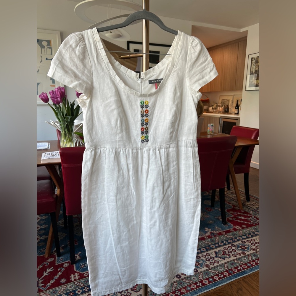 Oral Kiley summer white dress